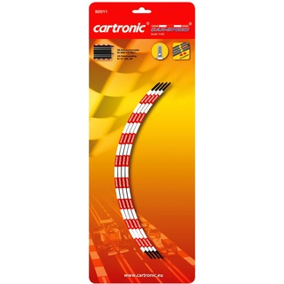 Cartronic Car-Speed Looping 90°, 1-spurig (4 Looping Schienen), Maßstab 1:43 - Zubehör für Cartronic Car-Speed Autorennbahn - für Kinder ab 6 Jahren