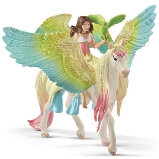 Spielzeugfigur Surah mit Glitzer-Pegasus