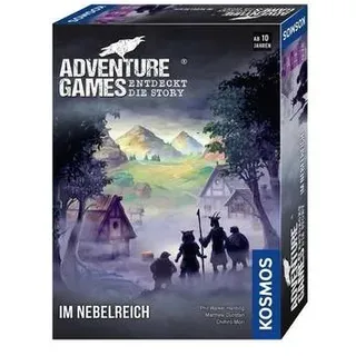 FKS6951940 - Adventure Games – Im Nebelreich, Brettspiel, für 1-4 Spieler, ab 10 Jahren (DE-Ausgabe)