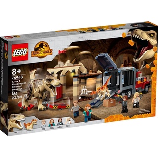 LEGO® Konstruktionsspielsteine LEGO® Jurassic World 76948 T. Rex & Atrociraptor