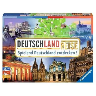 Ravensburger Verlag GmbH Spiel, Familienspiel RAV26492 - Deutschlandreise, für 2 bis 6 Spieler ab 8..., Familienspiel bunt