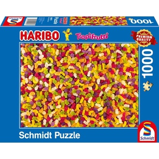 Schmidt Spiele Puzzle 1000 Teile Schmidt Spiele Puzzle HARIBO Tropifrutti 59972, 1000 Puzzleteile