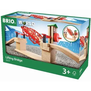 Brio World 33757 Hebebrücke - Eisenbahnzubehör Für Die Brio Holzeisenbahn - Kleinkinderspielzeug Empfohlen Für Kinder Ab 3 Jahren
