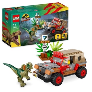 LEGO Jurassic Park 76958 Hinterhalt des Dilophosaurus, Dinosaurier Set