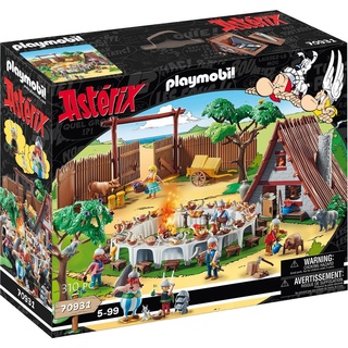 Playmobil® Konstruktions-Spielset Großes Dorffest (70931), Asterix, (310 St), Made in Germany bunt