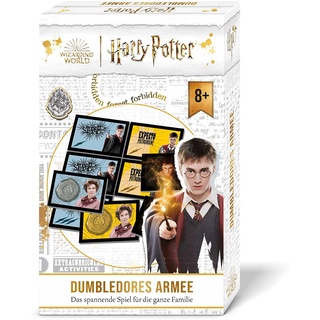 Noris 606102039 - Harry Potter Kartenspiel DUMBLEDORES ARMEE - Harry Potter Spiel für kleine und große Fans ab 8 Jahre, 2-4 Spieler