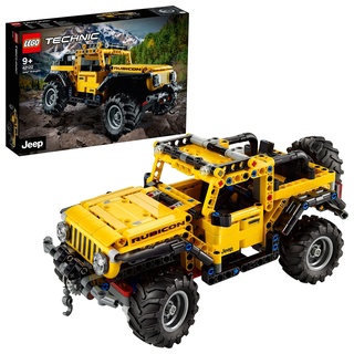 LEGO 42122 Technic Jeep Wrangler, 4x4-Spielzeugauto, Detailreicher Modellbausatz Für Offroad-Geländewagen, Geschenk Für Jungen Und Mädchen, Kreatives Spielzeug Für Kinder