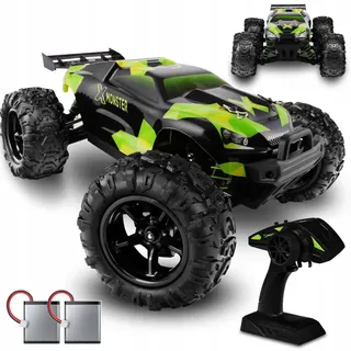 X-Monster Truck ferngesteuertes RC Auto 45 km/h, 1:18, 2 Akkus, Allrad, 100m Reichweite