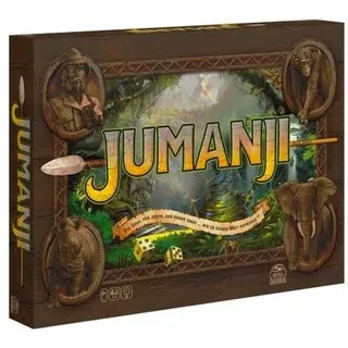 SPIN MASTER 6062309 Spin Master Games - Jumanji - das actiongeladene Familienspiel für 2–4 mutige Abenteurer ab 8 Jahren