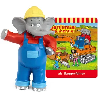 tonies Hörspielfigur Benjamin Blümchen - Benjamin als Baggerfahrer bunt