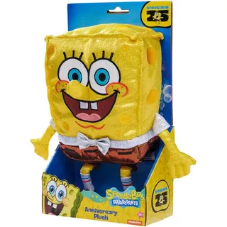 SIMBA Plüschfigur Stofftier Spongebob glitzernd Plüsch 25. Jubiläum 30cm 109491007