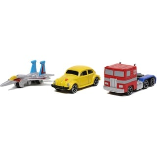 Hogdseirrs Transformers GT Nano 3er-Pack Druckguss-Autos, Spielzeug für Kinder und Erwachsene