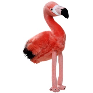 Carl Dick Flamingo, Plüschtier, Kuscheltier ca. 35cm hoch (mit Beinen), ca. 22cm lang 2816