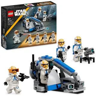 LEGO 75359 Star Wars Ahsokas Clone Trooper der 332. Kompanie – Battle Pack, The Clone Wars Spielzeug-Set mit Speeder-Fahrzeug inkl. Shootern und ... - Bunt