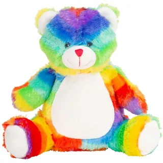 Mumbles - Teddybär "Printme Mini" RW8201 (M) (Regenbogen) - Bunt