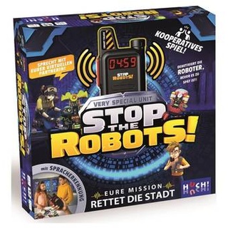 881915 - Stop the Robots - Kartenspiel, für 1-6 Spieler, ab 7 Jahren (DE-Ausgabe)