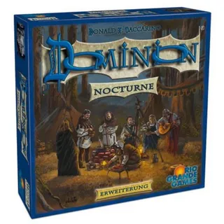 Rio Grande Games Spiel, Familienspiel 22501414 - Dominion - Nocturne (Erweiterung, DE-Ausgabe), Strategiespiel bunt