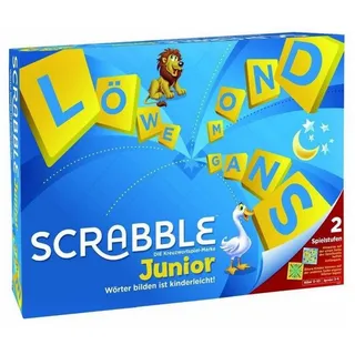 Mattel® Spiel, Familienspiel MTLY9670 - Scrabble Junior, Brettspiel für 2 bis 4..., Familienspiel bunt