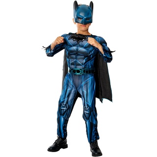 Rubie‘s Official DC Bat-Tech Batman-Kinder-Kostüm, Superhelden-Kostüm für Kinder, Größe S 3-4 Jahre