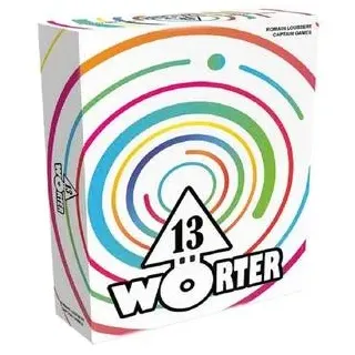 CAPD0001 - 13 Wörter, Partyspiel, für 2-8 Spieler, ab 8 Jahren (DE-Ausgabe)