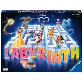 Ravensburger 27460 - Disney Labyrinth - Der Familienspiel-Klassiker für 2-4 Spieler ab 7 Jahren mit den beliebtesten Disney Charakteren, Disney Geschenk, Disney Spiel