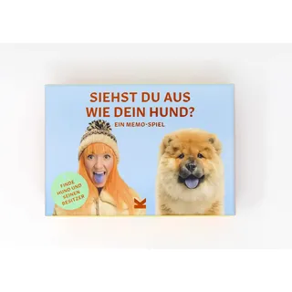 Siehst du aus wie dein Hund. Ein Memo-Spiel, 144 x 100 mm