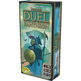 REPOS PRODUCTION 7 Wonders Duel - Pantheon Erweiterung Familienspiel Mehrfarbig