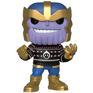 Funko POP! Bobble Marvel: Holiday - Thanos - Avengers Endgame - Vinyl-Sammelfigur - Geschenkidee - Offizielle Handelswaren - Spielzeug Für Kinder und Erwachsene - Movies Fans