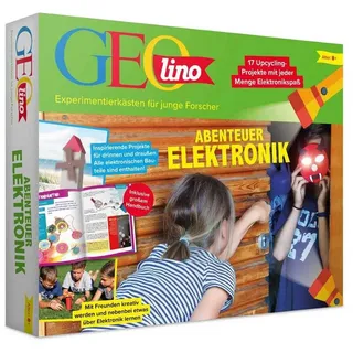 Selva Technik 3D-Puzzle GEOlino Abenteuer Elektronik ab 8 Jahren, inkl. Handbuch, Puzzleteile