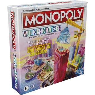 Monopoly Wolkenkratzer Brettspiel, Brettspiel, Wirtschaftliche Simulation, 8 Jahr(e)