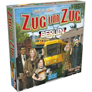 Days of Wonder Zug um Zug: Berlin, Brettspiel, für 2-4 Spieler, ab 8 Jahren (DE-Ausgabe) (Deutsch)