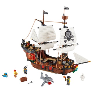 LEGO® Spielbausteine LEGO 31109 Creator Piratenschiff, (Set, 1264 St., Schiffe) bunt