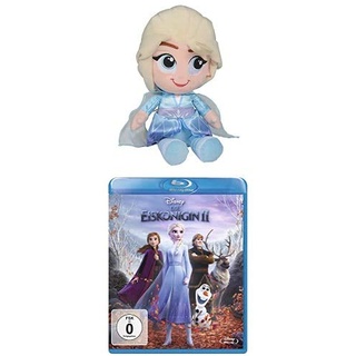 Simba 6315877555 Disney Frozen 2, Chunky ELSA, 25cm, Mehrfarbig & Die Eiskönigin 2 (Blu-ray)