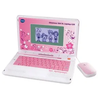 VTech Aktion Intelligenz Glamour Girl XL Laptop E/R - Persönliches Lern-Tool