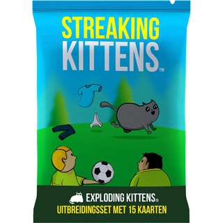 Asmodée Streaking Kittens Kartenspiel (Niederländisch)