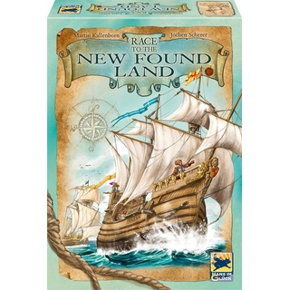 Hans im Glück Spiel Familienspiel Strategiespiel Race to New Found Land 48277