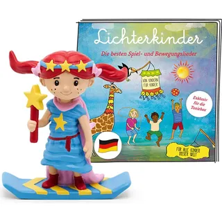 Tonies Hörfigur 10000492 - Lichterkinder - Die besten Spiel- und Bewegungslieder - Beige