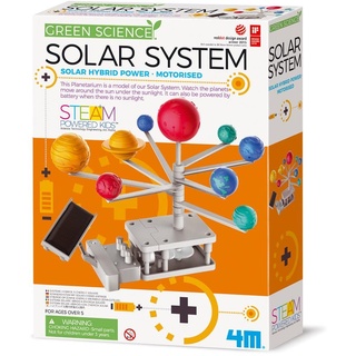 4M 403416 Green Science Motorised System-Solar Hybrid Power, Multi Colour