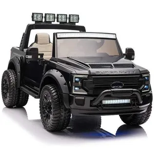 Elektro Kinderauto "Ford Super Duty" 4 Motoren Schwarz - Schwarz