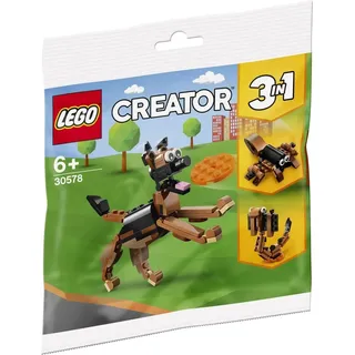 LEGO 30578 Creator - Deutscher Schäferhund - 3 in 1 Set - Braun/Schwarz