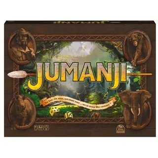 Spin Master Games - Jumanji - das actiongeladene Familienspiel für 2–4 mutige Abenteurer ab 8 Jahren