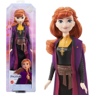 Mattel® Anziehpuppe Disney Die Eiskönigin, Anna (Outfit Film 2), inklusive Accessoires bunt