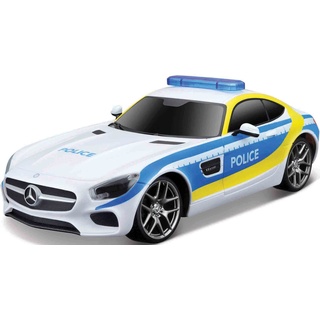 RC-Auto MAISTO TECH "RC AMG GT Polizei, weiß" Fernlenkfahrzeuge weiß Kinder Ab 3-5 Jahren