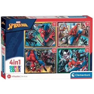 Puzzles Marvel Spiderman 4in1 Boden