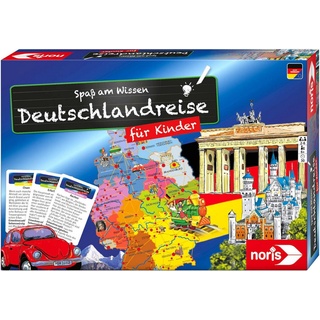 Noris Spiel, Kinderspiel Quizspiel Deutschlandreise für Kinder 606071907