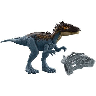 Jurassic World HCM04 - Mega-Zerstörer Dinosaurier-Actionfigur Charcarodontosaurus, Dinosaurier Spielzeug für Kinder ab 4 Jahren