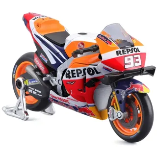 Maisto 36372 - Modellmotorrad - MotoGP Repsol Honda '21 #93 Marc Marquez (Maßstab: 1:18)