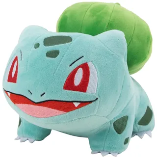 Bandai Pokémon – Plüschtier Bisasam (Bulbasaur) – Plüschtier 20 cm sehr weich – Geschenkidee Plüsch Pokemon Kinder und Erwachsene – Spielzeug für Kinder ab 2 Jahren – Offizielles Lizenzprodukt –