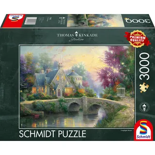 Schmidt Spiele Puzzle 57463 - Thomas Kinkade, Abendstimmung, 3000 Teile