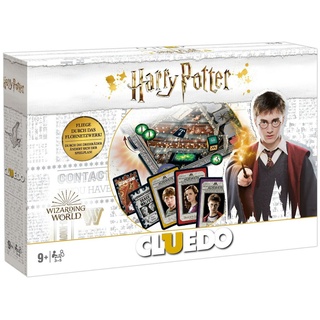 Winning Moves Spiel Cluedo Harry Potter (2019, weiß), Brettspiel bunt|weiß